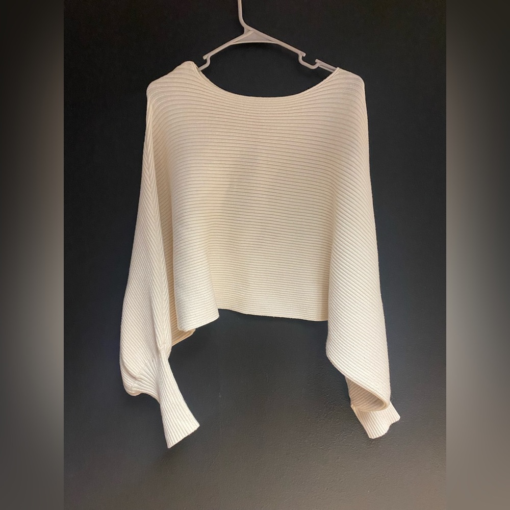 Altar’d State - erin sweater cream color size Large